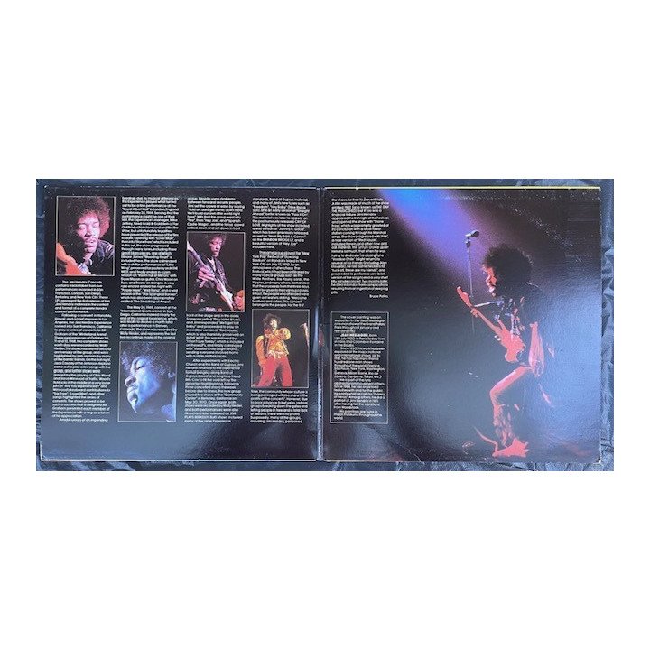 Jimi Hendrix - The Jimi Hendrix concerts - Usa reverso
