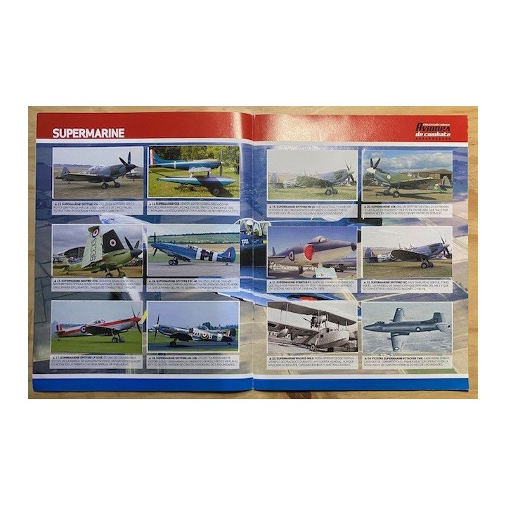 Aviones de combate reverso