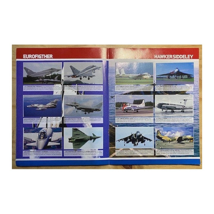 Aviones de combate reverso