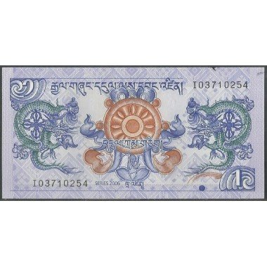 Bhutan, 1 Ngultrum ND2006 P27a