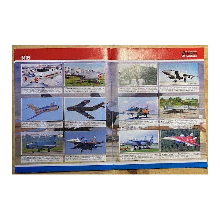 Aviones de combate reverso