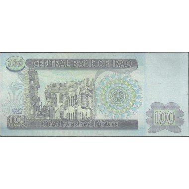 Iraq, 100 Dinares 2002 P87