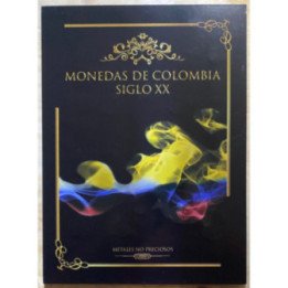Monedas de colombia Siglo XX - Coleccionador con monedas