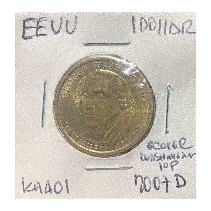 Estados Unidos 1 Dollar - Serie presidentes 2007-2008-2009
