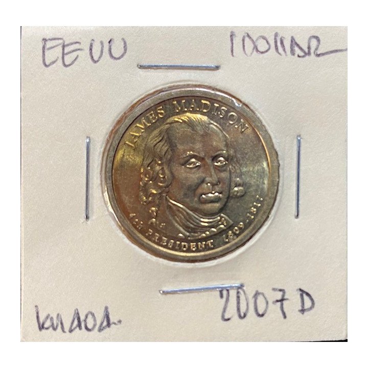 Estados Unidos 1 Dollar - Serie presidentes 2007-2008-2009 reverso