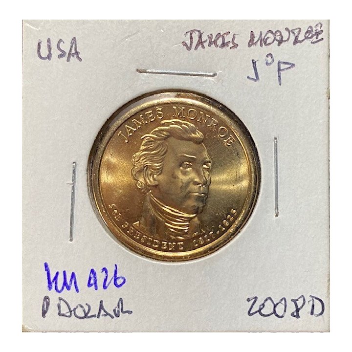 Estados Unidos 1 Dollar - Serie presidentes 2007-2008-2009 reverso