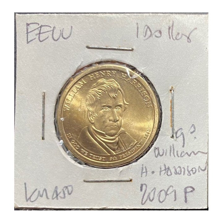 Estados Unidos 1 Dollar - Serie presidentes 2007-2008-2009 reverso