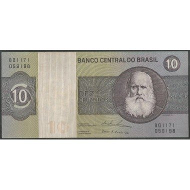 Brasil, 10 Cruzeiros ND1979 P193c