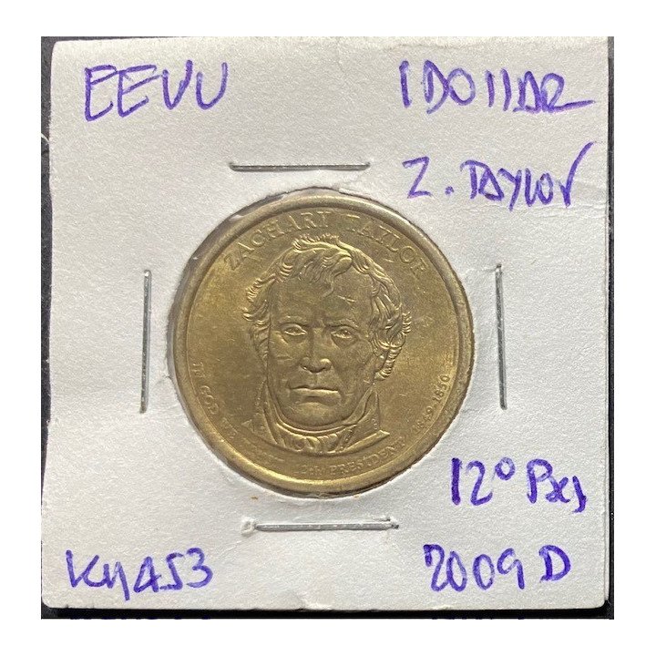 Estados Unidos 1 Dollar - Serie presidentes 2007-2008-2009 reverso