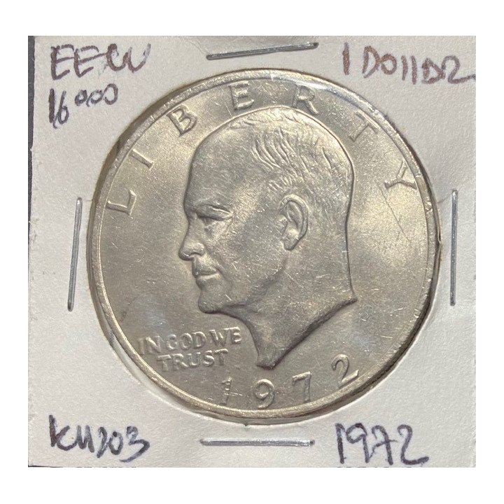 Estados Unidos 1 Dollar Eisenhower 1971-8 KM203