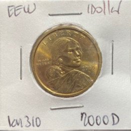 Estados Unidos 1 Dollar Sacagawea 2000-8 KM310