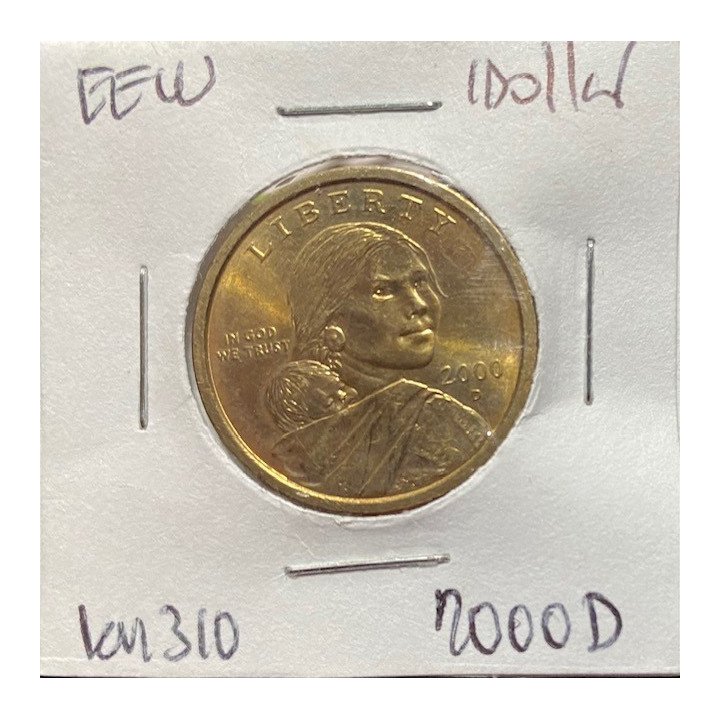Estados Unidos 1 Dollar Sacagawea 2000-8 KM310