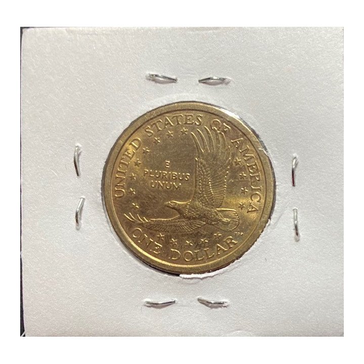 Estados Unidos 1 Dollar Sacagawea 2000-8 KM310 reverso