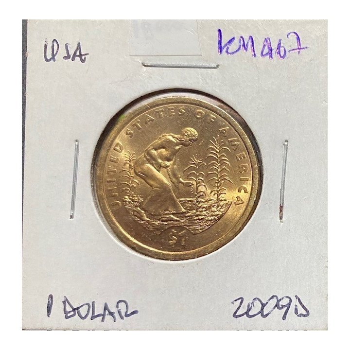 Estados Unidos 1 Dollar Native American 2009-