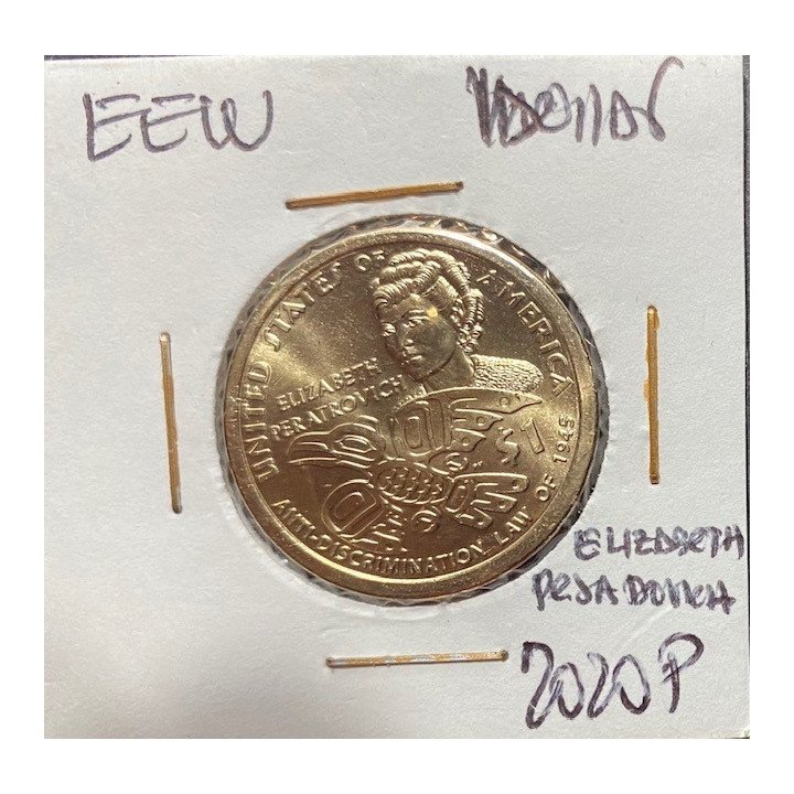 Estados Unidos 1 Dollar Native American 2009- reverso