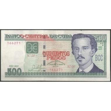Cuba, 500 Pesos 2019 500 Aniv. de La Habana P133