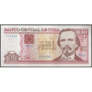 Cuba, 100 Pesos 2016 P129h