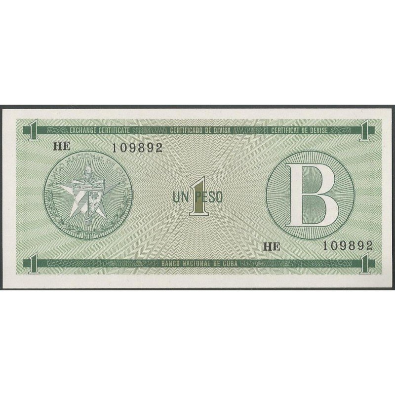 Cuba, 1 Peso ND PFX6