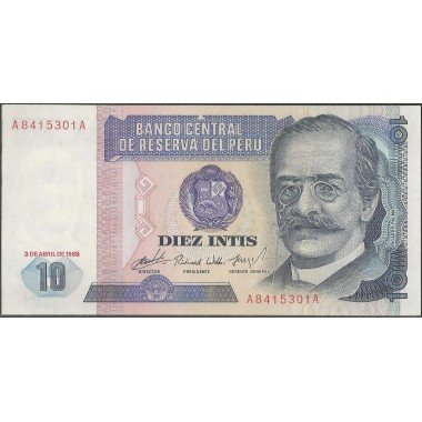 Peru, 10 Intis 17 Ene 1986 P128