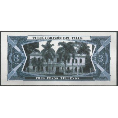 Tulua, 3 Pesos Tulueños 20202
