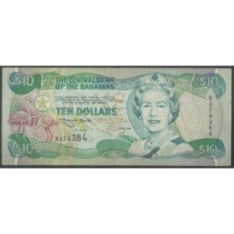 Bahamas 10 Dollars 1996 P59a