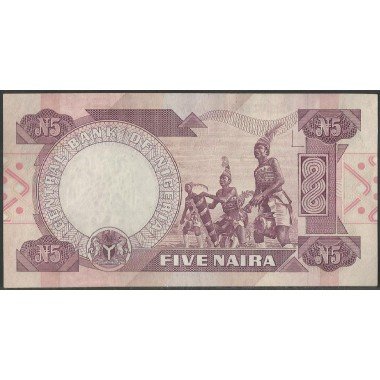 Nigeria,  5 Naira 2001 Firma 11 P24g