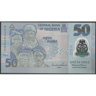 Nigeria, 50 Naira 2013 P40d
