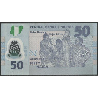 Nigeria, 50 Naira 2013 P40d