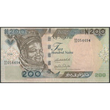 Nigeria,  200 Naira 2009 P29h