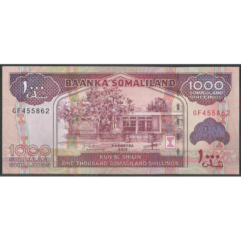 Somaliland, 1.000 Shillings 2015 P20d