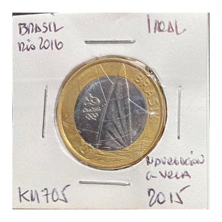 Brasil Juegos Olimpicos Rio 2016 reverso
