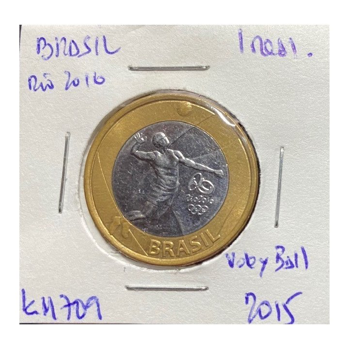 Brasil Juegos Olimpicos Rio 2016 reverso