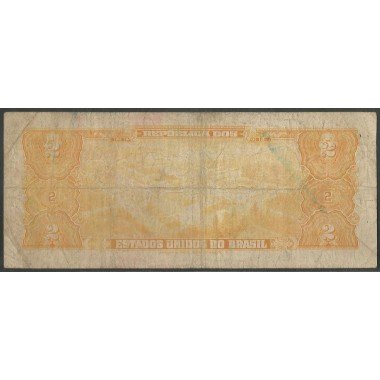 Brasil, 2 Cruzeiros ND1954-8 Firma 6 P151b