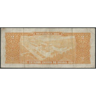 Brasil, 2 Cruzeiros ND1956-8 Firma 5 P157Ab
