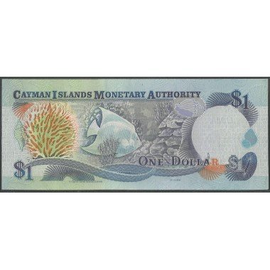 Islas Cayman, 1 Dollar 2001 C/2 P26a