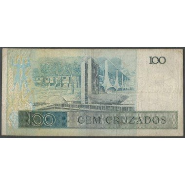 Brasil, 100 Cruzados ND1987 P211b