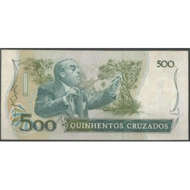 Brasil, 500 Cruzados ND1988 P212d