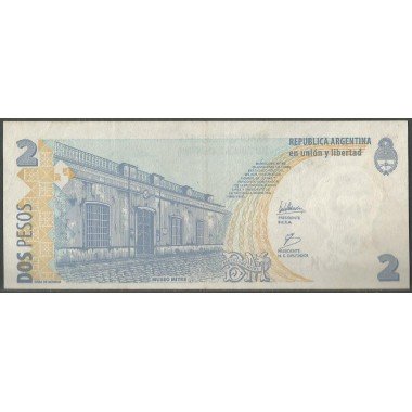 Argentina, 2 Pesos ND2002 Serie I P352