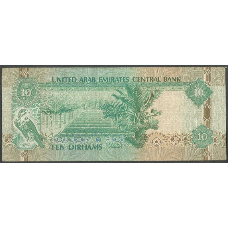 Emiratos Arabes Unidos, 10 Dirhams 2009 P27a