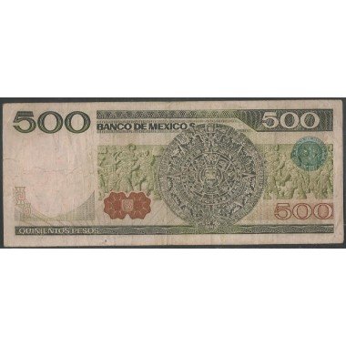 Mexico, 500 Pesos 27 Ene 1981 Serie BH P75a
