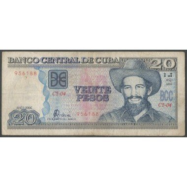 Cuba, 20 Pesos 2006 P122c