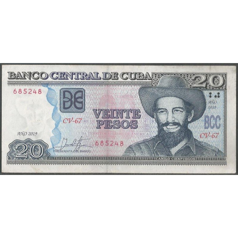 Cuba, 20 Pesos 2019 P122-