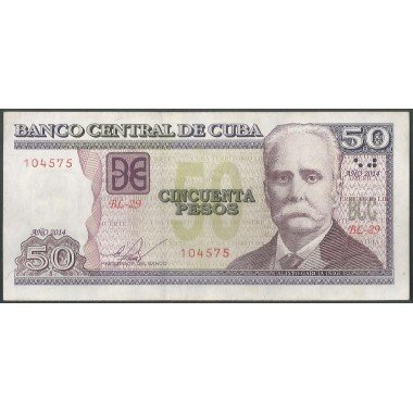 Cuba, 50 Pesos 2014 P123i