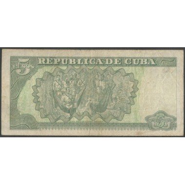 Cuba, 5 Pesos 2001 P116d