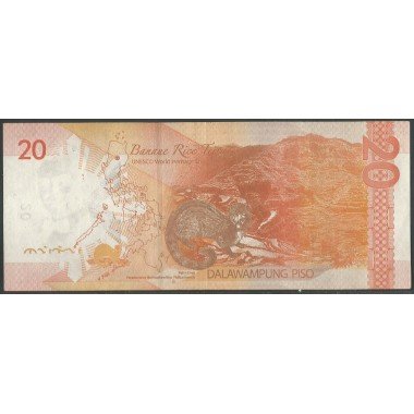 Filipinas, 20 Piso 2014 P206a