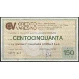Italia - Credito Varesino 150 Lire 20 Abr 1977