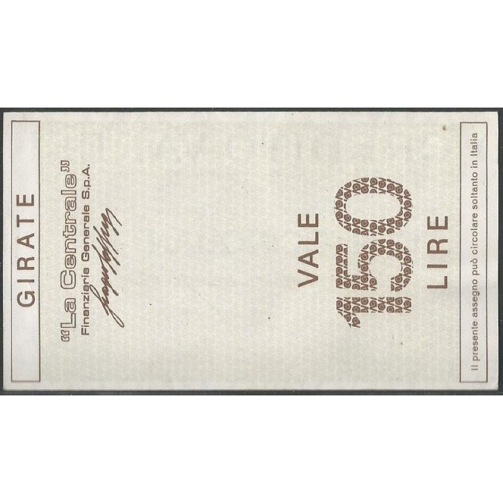 Italia - Credito Varesino 150 Lire 20 Abr 1977 reverso
