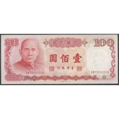 Taiwan, 100 Yuan 1987 P1989