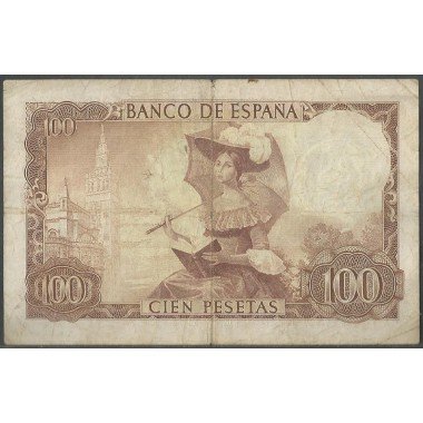 España, 100 Pesetas 19 Nov 1965 P150