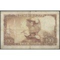 España, 100 Pesetas 19 Nov 1965 P150